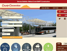 Tablet Screenshot of countyconnection.com